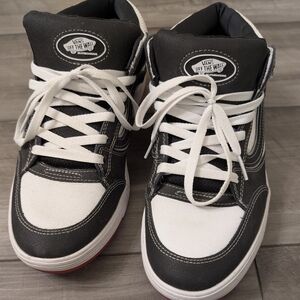 Vans Classic Black and White High-Top Sneakers